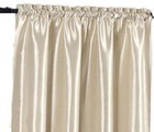 Drapery Set Long Champagne Lined  set Of 2   52 X 108  Rod Pocket Drape Curtains