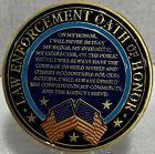   Sheriff Deputies Challenge Coin With Law Enforcement Oath Comes In Protector