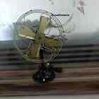 Antique 1920s Ge General Electric Type Aor Brass Blade Collectible Tabletop Fan
