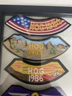 Hog Harley Owners Group Patches New In Display Case 1984-1993 10 Lot Amazing Set
