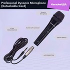 Karaoke Usa M189 Professional Dynamic Microphone  detachable Cord   Black