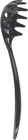 Spaghetti Spoon  Pasta Server  Fork With Ergonomic Handle  Heat Resistant