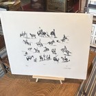 Noel 40 Signed Kinsey Limited Edition Western Print 588 950    broncs   