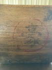 19th Century Handmade Chinese Rice Wooden Bucket Basket W handle  Antique  Rare