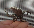 Solid Brass Figurine Copper Pterosaur Flying Dragon Statue For Home Decor