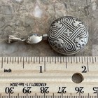 Vintage Taxco Mexico Tr-150 Sterling Silver Perfume Snuff Bottle Pendant