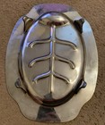 Vintage Oval Silverling Epns Silver Plate Footed Meat Serving Platter 16    X 12   