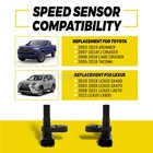 4x Abs Wheel Speed Sensor Front Rear Rh lh For 2003-24 Toyota 4runner 4 7l 2 7l