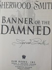  signed Banner Of The Damned By Sherwood Smith  2012  Hardcover  1st 1st