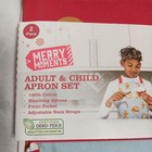 Christmas Adult   Child Matching Apron Set Kids Gingerbread Winter Candycane 