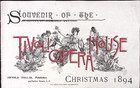 Christmas 1894 Tivoli Opera House Souvenir Program San Francisco Ca