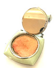 Vintage Enamel Dance Compact W  Lipstick