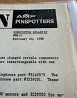 Vintage 1986 Amf Pinspotter Motor Repair Manual   Assembly Parts Lists