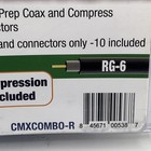 Belden Rg-6 Coax F-connector Installation Kit Cmx Brand Connectors Cmxcombo-r