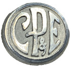 16 Rare Cleveland  Plainsville   Eastern Ry 15mm Aluminum Cuff Buttons 1897 Nos
