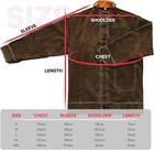 Chaqueta De Cuero Para Soldar Para Hombre Y Mujer resistente Al Calor Y Al Fuego