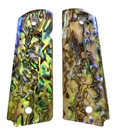 1911 Colt   Clones Custom Gun Grips Full Size Abalone Mother Of Pearl