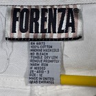 Vintage Forenza White Denim Skirt Mini A-line Casual Cotton Size 12