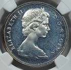 1967 Canada Silver Dollar Ngc Pl-65