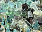 Bottle Stoppers 82 Glass Apothecary  Medical  Decanter  Perfume Clear Aqua Amber