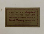 Disney Jungle Book King Louie Original 1967 Production Cel W  Authenticity 