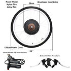 26 Inch 48v Electric Bicycle Rear Wheel Hub Motor E-bike Conversion Kit 1000w Us