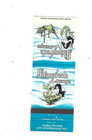 Shipwreck Lounge - Mitchell  So  Dakota  Matchcover    Topless Mermaid