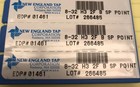 3 Pcs  8-32 Gh3 2 Flute Spiral Point Bottoming Tap  Netco Usa  loc Stk 