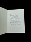 1 Vtg Unused Norcross Xmas Greeting Card    hear Ye  Hear Ye    Cute Old English Man