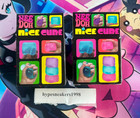Needoh Nice Cube Super Solid Squish  - Lot Of 2 Purple  Pink