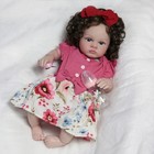 22   Lifelike Reborn Newborn Baby Girl Doll Handmade Silicone Vinyl Dolls Gift