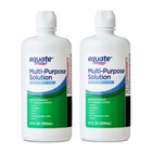 Equate Multi-purpose Solution For Soft Contact Lenses  24 Fl Oz  2x12 Fl Oz 