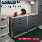 Portable Electric Space Heater 5120 Btu Forced Air Garage Workshop Yellow