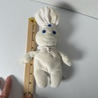 2008 Pillsbury Doughboy 9  Beanie Bean Bag White Plush Doll Dough Boy Sealed