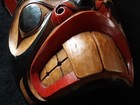 Large  Northwest Coast Design   beaver  Carved Wooden Mask   Eug-0725 08916