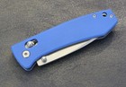 Full Size Folding Pocket Knife Blue Axis Lock Edc Knife Deep Carry Clip 8cr13