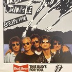 Rolling Stones 1990 Poster Urban Jungle Europe Tour Budweiser Beer 11 x14 