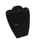 Necklace Display Easel Black Velvet Jewelry Chain Display Easel Stand 9 h