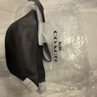 Coach Men Charcoal black Signature Canvas  leather Warren Belt Bag  78777  Nwt