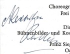 Autograph Rudolf Nureyev   Alexandra Radius Signed Ballet Program 1978 Coa