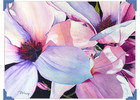 Aceo Original Print Magnolia Flower Watercolor -  Art By Pharp Watercolors