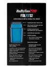 Babylisspro Foilfx02 Cordless Blue Metal Double Foil Shaver   Fxfs2bl  New  