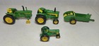 Lot Of 4  John Deere Tractor 4010  630  620   Manure Spreader Die Cast Model