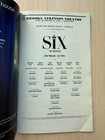 Six The Musical     Broadway Playbill     January 2022 Edition