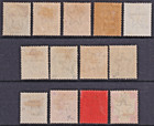 British East Africa - Qv Overprints X13 To 1 Rupee  mint Hinged   cv   400 