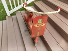 Vintage Super Sonda Chain Drive Peddle Child   s Vespa Scooter