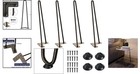Stylish 16  Heavy Duty Hairpin Table Legs - Bronze 4pcs With Floor Protectors