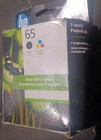 Hp  65 2 Pack Combo Ink Cartridges 65 Black And Color New Genuine
