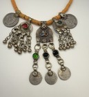 Tribal Pashtun Kuchi Afghan Coin Pendant Necklace  Vintage  Hand Made