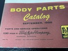 Vtg Original Ford Body Parts Catalog 1953-1957 Car Thunderbird Truck Nice Cond